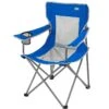 AKTIVE - Chaise Pliante Camping, 64,50 X 49,50 X 82 Cm, Bleu Et Gris