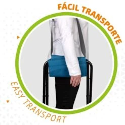 AKTIVE Tabouret Pliable, Chaise Camping, Résistant, Acier, 32x27x45 Cm, Bleu -Équipement De Natation Boutique aktive tabouret pliable chaise camping resistant acier 32x27x45 cm bleu 4