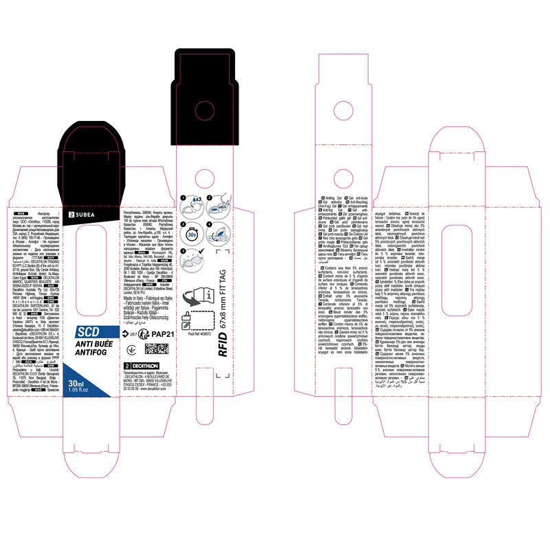 Anti Buée SCD Sans Alcool Pour Masques De Plongée 3 Anti Buée SCD Sans Alcool Pour Masques De Plongée – Image 3