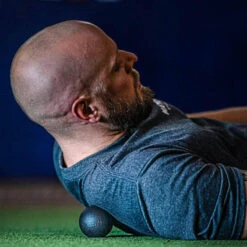 Balle De Massage Pour Une Meilleure Mobilité / Lacrosse Ball Ø 6.5cm Noir -Équipement De Natation Boutique balle de massage pour une meilleure mobilite lacrosse ball o 65cm noir 3