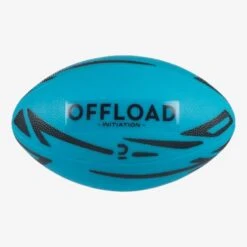 Ballon De Rugby Taille 0 - R100 Midi Bleu