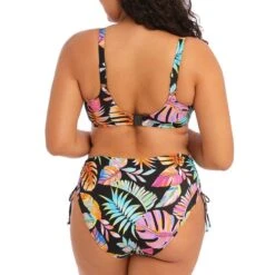 ELOMI Bas De Maillot Ajustable Taille Haute Tropical Falls -Équipement De Natation Boutique bas de maillot ajustable taille haute tropical falls 3