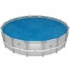Bestway Bâche à Bulles Isolante Ø 488 Cm Piscine Ronde