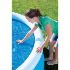 Bestway Bâche De Piscine Solaire D’environ 366 Cm -Équipement De Natation Boutique bestway bache de piscine solaire denviron 366 cm 4