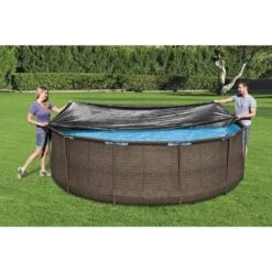 Bestway Bâche Ronde ø366 Cm - 58037 -Équipement De Natation Boutique bestway bache ronde o366 cm 58037 5