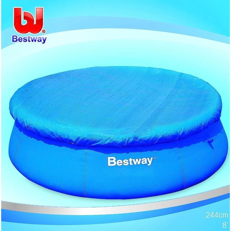 Bestway Couverture De Piscine 244 Cm 3 Bestway Couverture De Piscine 244 Cm – Image 3