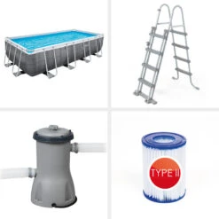 Bestway Ensemble De Piscine Power Steel Frame Rattan 488 9 Bestway Ensemble De Piscine Power Steel Frame Rattan 488 -Équipement De Natation Boutique bestway ensemble de piscine power steel frame rattan 488 2