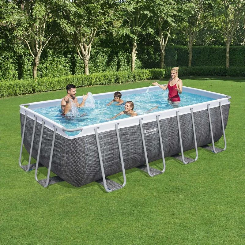 Bestway Ensemble De Piscine Power Steel Frame Rattan 488 4 Bestway Ensemble De Piscine Power Steel Frame Rattan 488 – Image 4