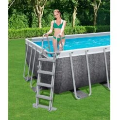 Bestway Ensemble De Piscine Power Steel Frame Rattan 488 11 Bestway Ensemble De Piscine Power Steel Frame Rattan 488 -Équipement De Natation Boutique bestway ensemble de piscine power steel frame rattan 488 4