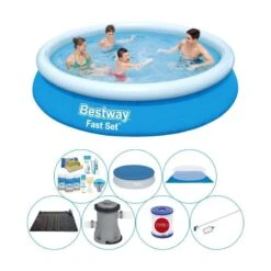 Bestway Fast Set Ronde 366x76 Cm - Pack De Piscine