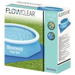 Bestway Feuille De Sol De La Piscine 274 X 274 Cm -Équipement De Natation Boutique bestway feuille de sol de la piscine 274 x 274 cm 4