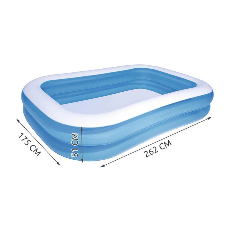 Bestway Piscine Familiale Gonflable 262 X 175 Cm 2 Bestway Piscine Familiale Gonflable 262 X 175 Cm – Image 2