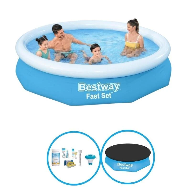 Bestway Piscine Fast Set 305x66 Cm - Forfait Piscine 1 Bestway Piscine Fast Set 305x66 Cm - Forfait Piscine