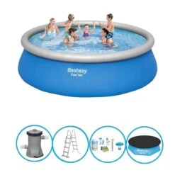 Bestway Piscine Fast Set - 457x122 Cm - Forfait Piscine
