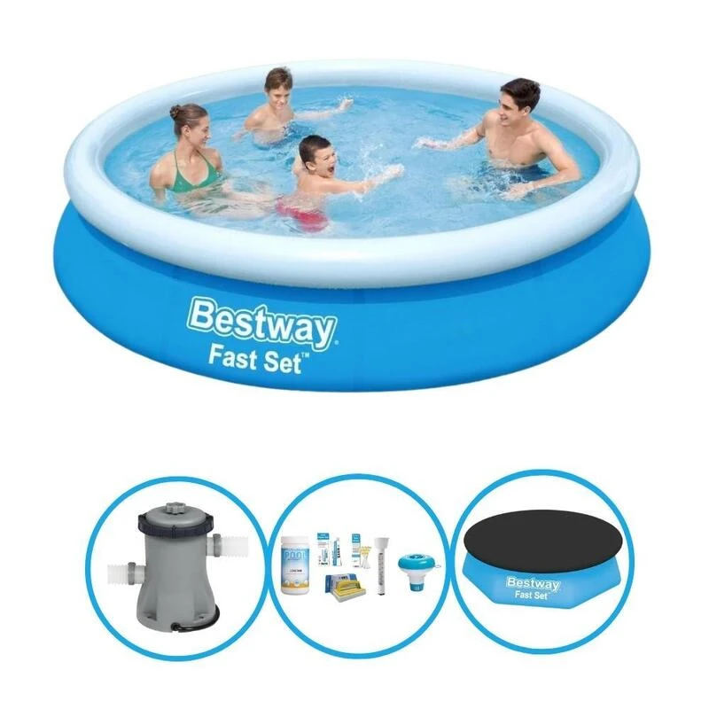 Bestway Piscine Fast Set - Forfait Piscine - 366x76 Cm 1 Bestway Piscine Fast Set - Forfait Piscine - 366x76 Cm