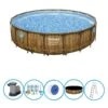 Bestway Piscine Power Steel Swim Vista - Forfait Piscine - 549x122 Cm
