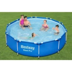 Bestway Piscine Steel Pro 305x76 Cm - Forfait Piscine -Équipement De Natation Boutique bestway piscine steel pro 305x76 cm forfait piscine 2