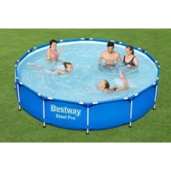 Bestway Piscine Steel Pro 366x76 Cm - Forfait Piscine -Équipement De Natation Boutique bestway piscine steel pro 366x76 cm forfait piscine 2