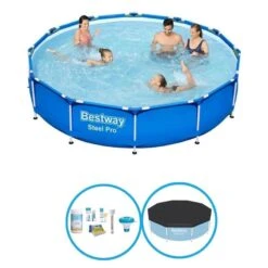 Bestway Piscine Steel Pro 366x76 Cm - Forfait Piscine