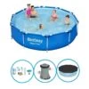 Bestway Piscine Steel Pro - Forfait Piscine - 305x76 Cm