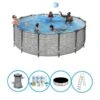Bestway - Piscine Steel Pro MAX - Forfait Piscine - 427x122 Cm