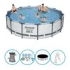 Bestway Piscine Steel Pro MAX - Forfait Piscine - 457x107 Cm