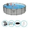 Bestway - Piscine Steel Pro MAX - Forfait Piscine - 488x122 Cm