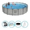 Bestway - Piscine Steel Pro MAX - Forfait Piscine - 549x122 Cm