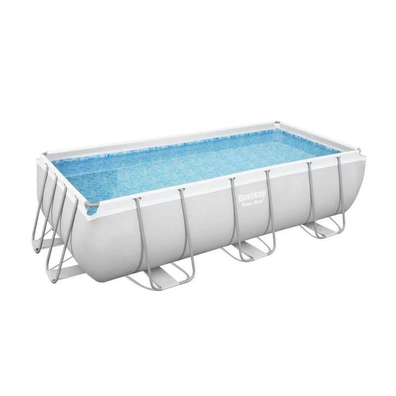 Bestway - Power Steel - Piscine Tubulaire - 404x201x100 Cm - Rectangulaire 3 Bestway - Power Steel - Piscine Tubulaire - 404x201x100 Cm - Rectangulaire – Image 3