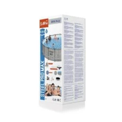 Bestway - Steel Pro MAX - Piscine Tubulaire - 549x122 Cm - Imprimé Pierre -Équipement De Natation Boutique bestway steel pro max piscine tubulaire 549x122 cm imprime pierre 3