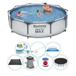 Bestway Steel Pro MAX Ronde 305x76 Cm - Pack De Piscine