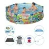 Bestway Steel Pro Ronde Édition D'animal 274x66 Cm - Pack De Piscine