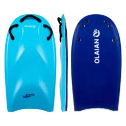 Bodyboard Tandem Enfant Adulte WEEZMI Bleu Avec Poignées