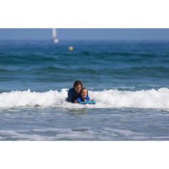Bodyboard Tandem Enfant Adulte WEEZMI Bleu Avec Poignées -Équipement De Natation Boutique bodyboard tandem enfant adulte weezmi bleu avec poignees 3