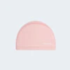 Bonnet De Bain En Maille Enduite - Tissu Uni - Taille S - Rose