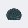 Bonnet De Bain En Silicone - Taille Unique - Geol Noir Vert