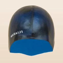 Bonnet De Bain En Silicone - Taille Unique - Term Bleu Noir -Équipement De Natation Boutique bonnet de bain en silicone taille unique term bleu noir 7