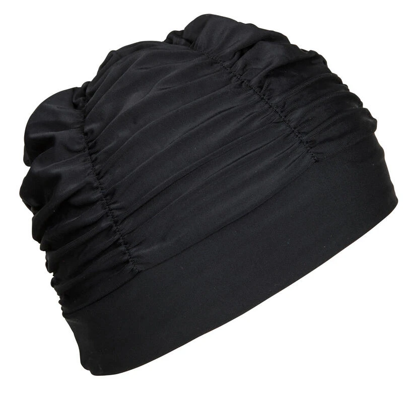 Bonnet De Bain Volume En Maille - Extensible - Taille Unique - Noir 2 Bonnet De Bain Volume En Maille - Extensible - Taille Unique - Noir – Image 2