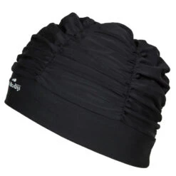 Bonnet De Bain Volume En Maille - Extensible - Taille Unique - Noir 5 Bonnet De Bain Volume En Maille - Extensible - Taille Unique - Noir -Équipement De Natation Boutique bonnet de bain volume en maille extensible taille unique noir 2