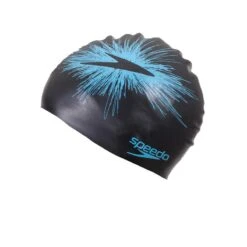 Bonnet De Natation Silicone REVERSIBLE Noir Bleu Speedo -Équipement De Natation Boutique bonnet de natation silicone reversible noir bleu speedo 3