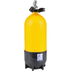Roth Bouteille De Plongée Sous-marine 12 L Court 230 Bars Jaune