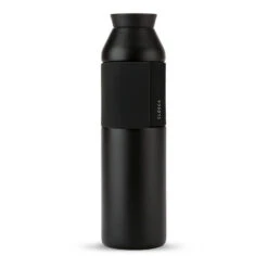 Bouteille D'eau En Acier Inoxydable 600 Ml. (Bottle Wave) Noir