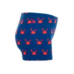 Boxer De Bain Bébé / Enfant Bleu Imprimé CRABES -Équipement De Natation Boutique boxer de bain bebe enfant bleu imprime crabes 4