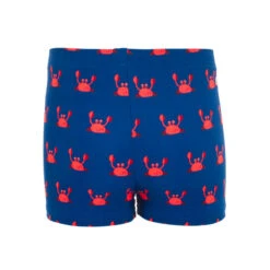 Boxer De Bain Bébé / Enfant Bleu Imprimé CRABES -Équipement De Natation Boutique boxer de bain bebe enfant bleu imprime crabes 5
