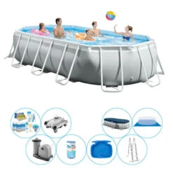 Bundle De Piscine - Intex Prism Frame 503x274x122 Cm