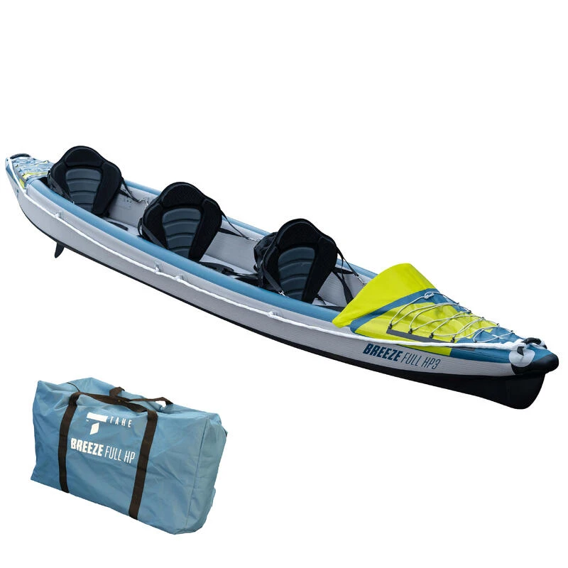 CANOE KAYAK GONFLABLE BREEZE HAUTE PRESSION 3 PLACES TAHE 1 CANOE KAYAK GONFLABLE BREEZE HAUTE PRESSION 3 PLACES TAHE