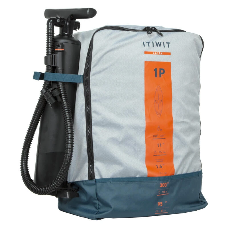 Canoé Kayak Gonflable De Randonnée 1 Place 9 Canoé Kayak Gonflable De Randonnée 1 Place – Image 9