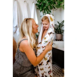 Little Unicorn Cape De Bain à Capuche - Coton - 2-5 Ans -Équipement De Natation Boutique cape de bain a capuche coton 2 5 ans 2