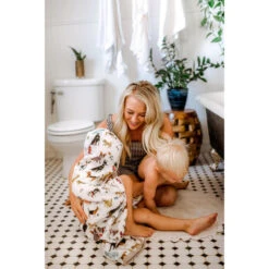 Little Unicorn Cape De Bain à Capuche - Coton - 2-5 Ans -Équipement De Natation Boutique cape de bain a capuche coton 2 5 ans 5