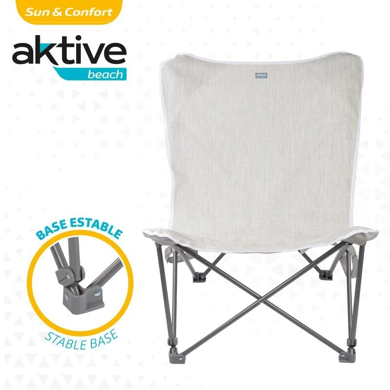 Chaise Pliante De Camping Aktive 2 Chaise Pliante De Camping Aktive – Image 2